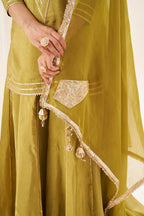 Organza Dupatta with Lumpo