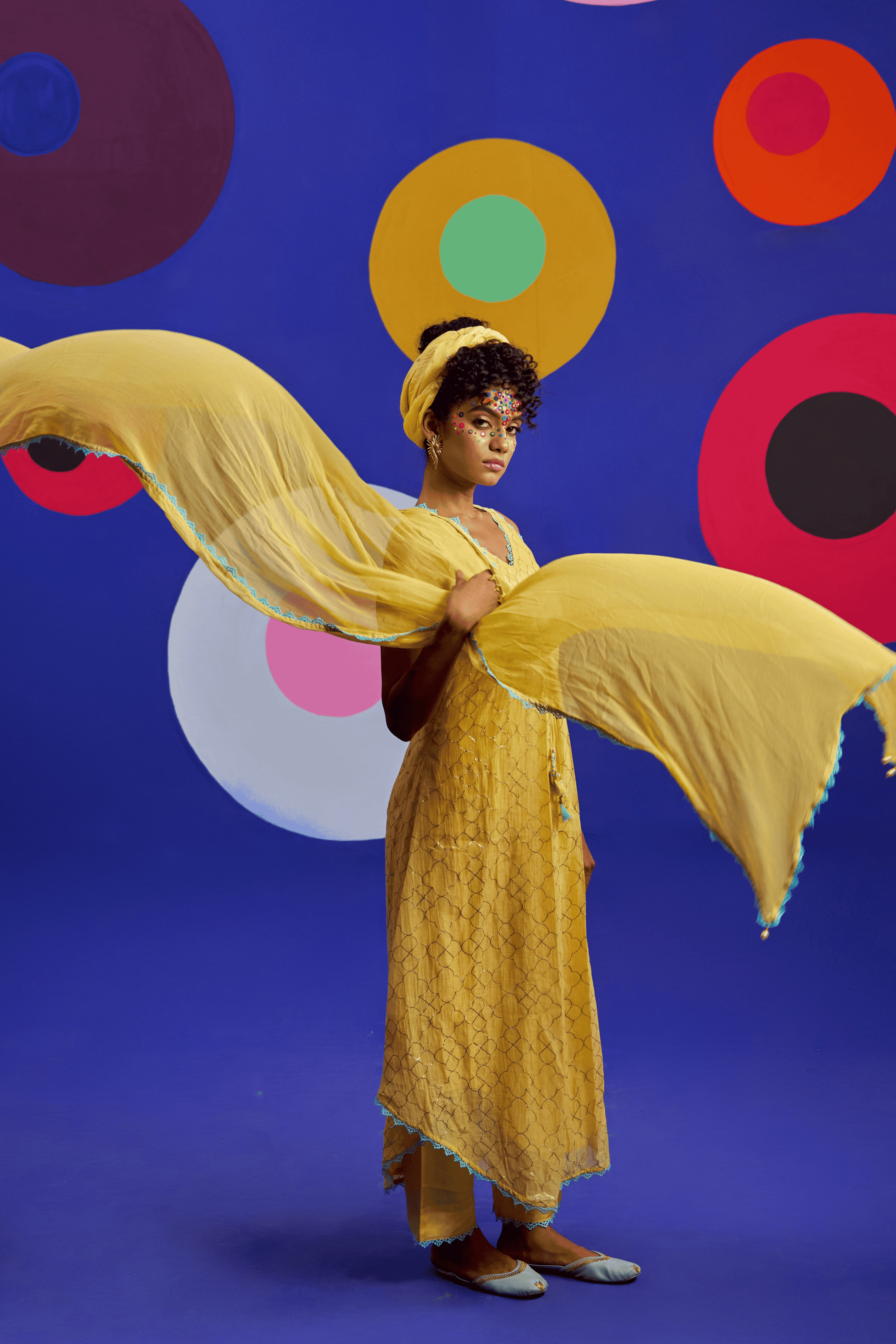 Marigold - Lemon Yellow Kurta Set