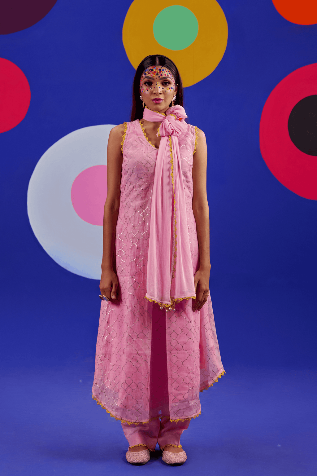 Cotton Candy - Blush Pink Kurta Set