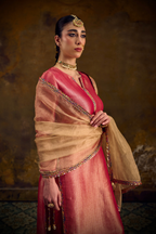 Naad Rupak - Pink Kurta Set with Pant and Dupatta