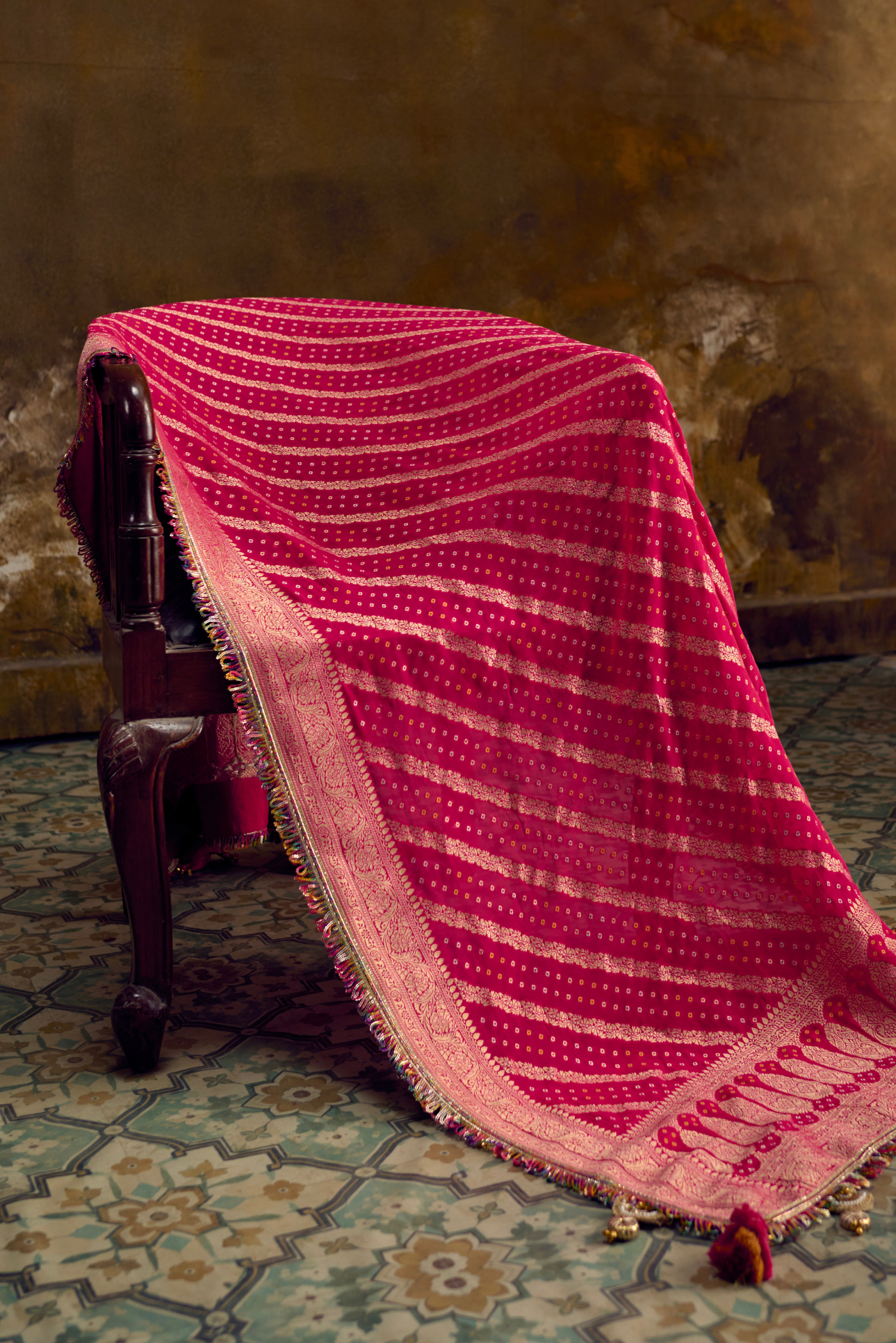 Naad Rani - Purple Farshi Salwar Set with Dupatta